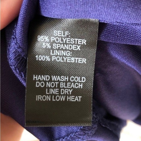 Lulu’s Clear Day Navy Blue T Shirt Dress - Picture 6 of 6